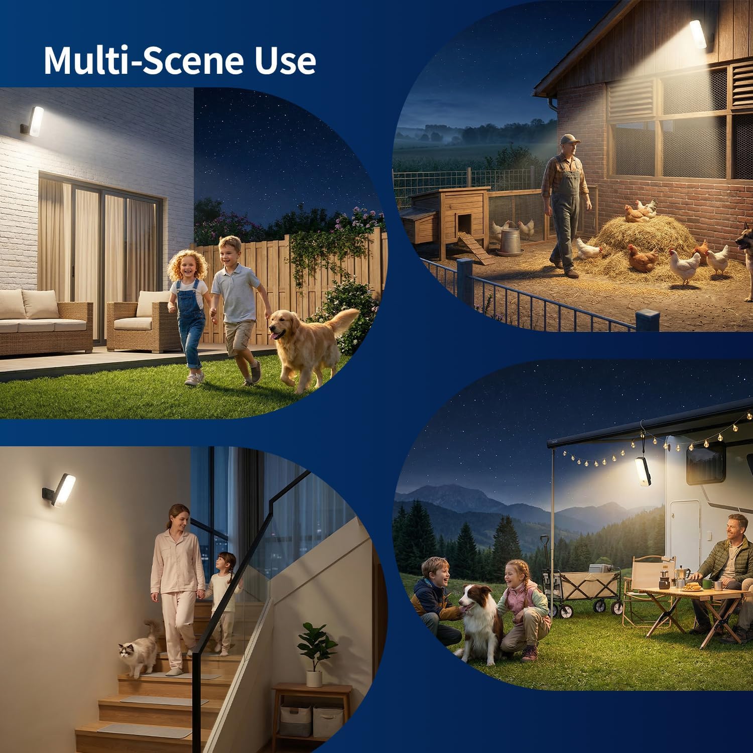 Tanbaby Motion Sensor Outdoor Lights