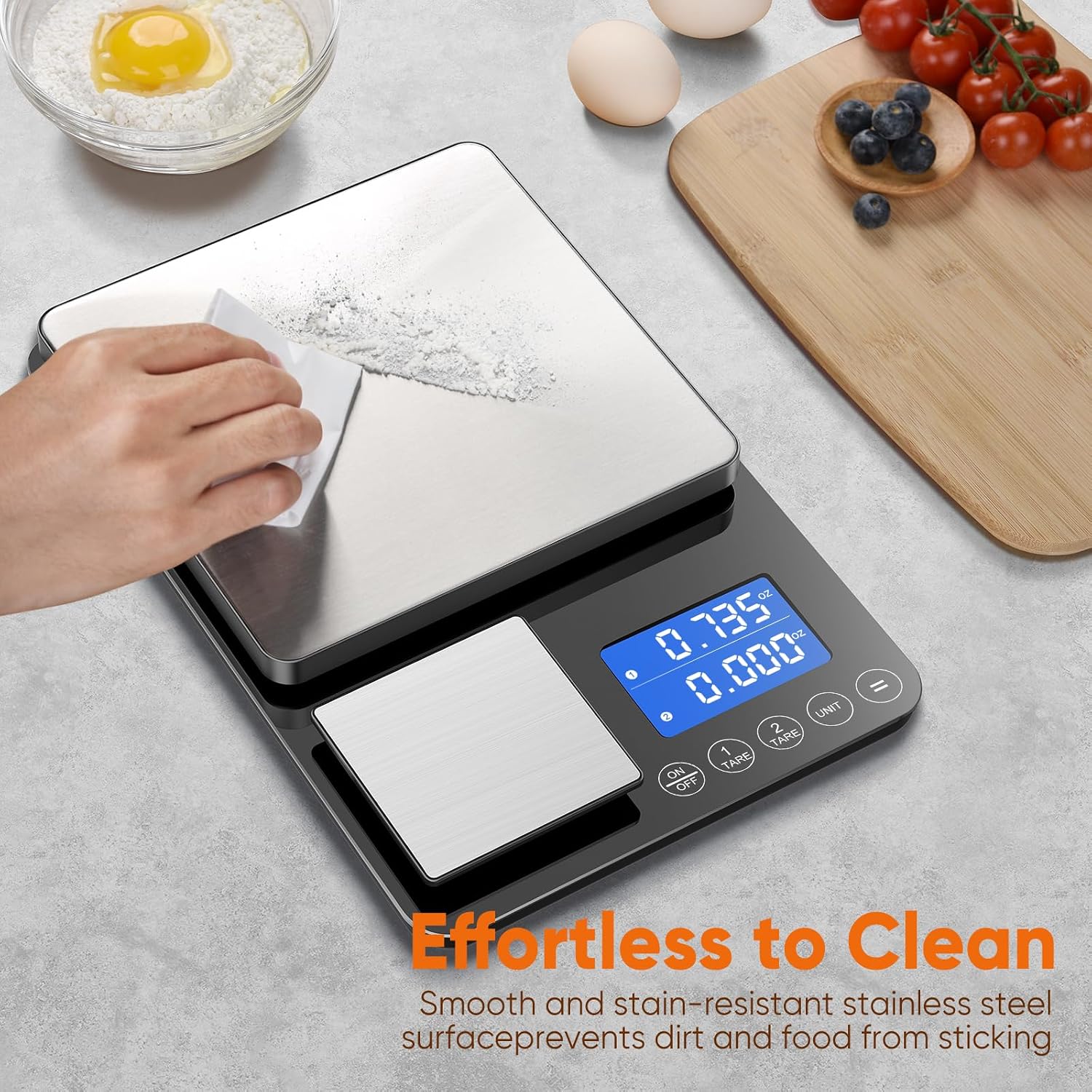 Dual Platform Kitchen Scales