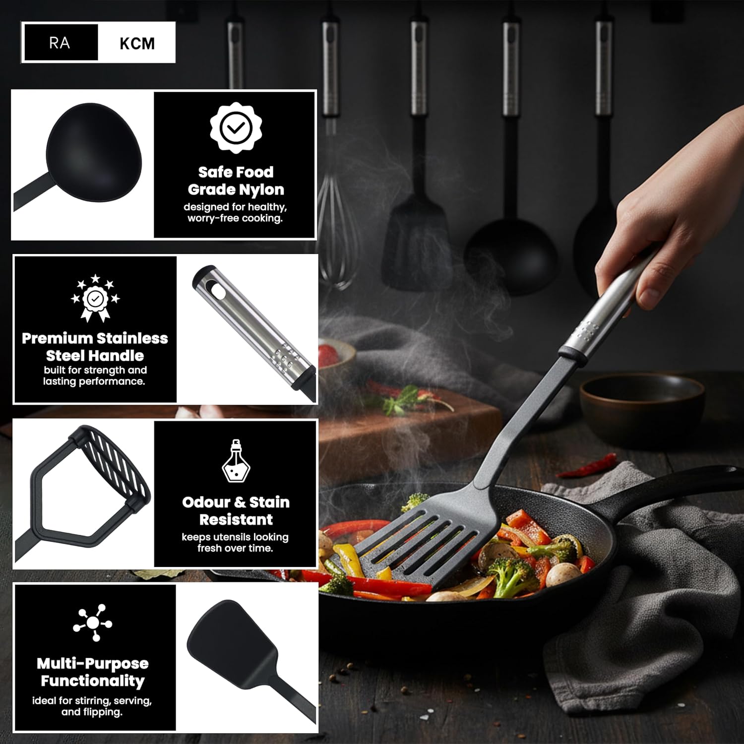 Kitchen Utensils Set 30 Pcs