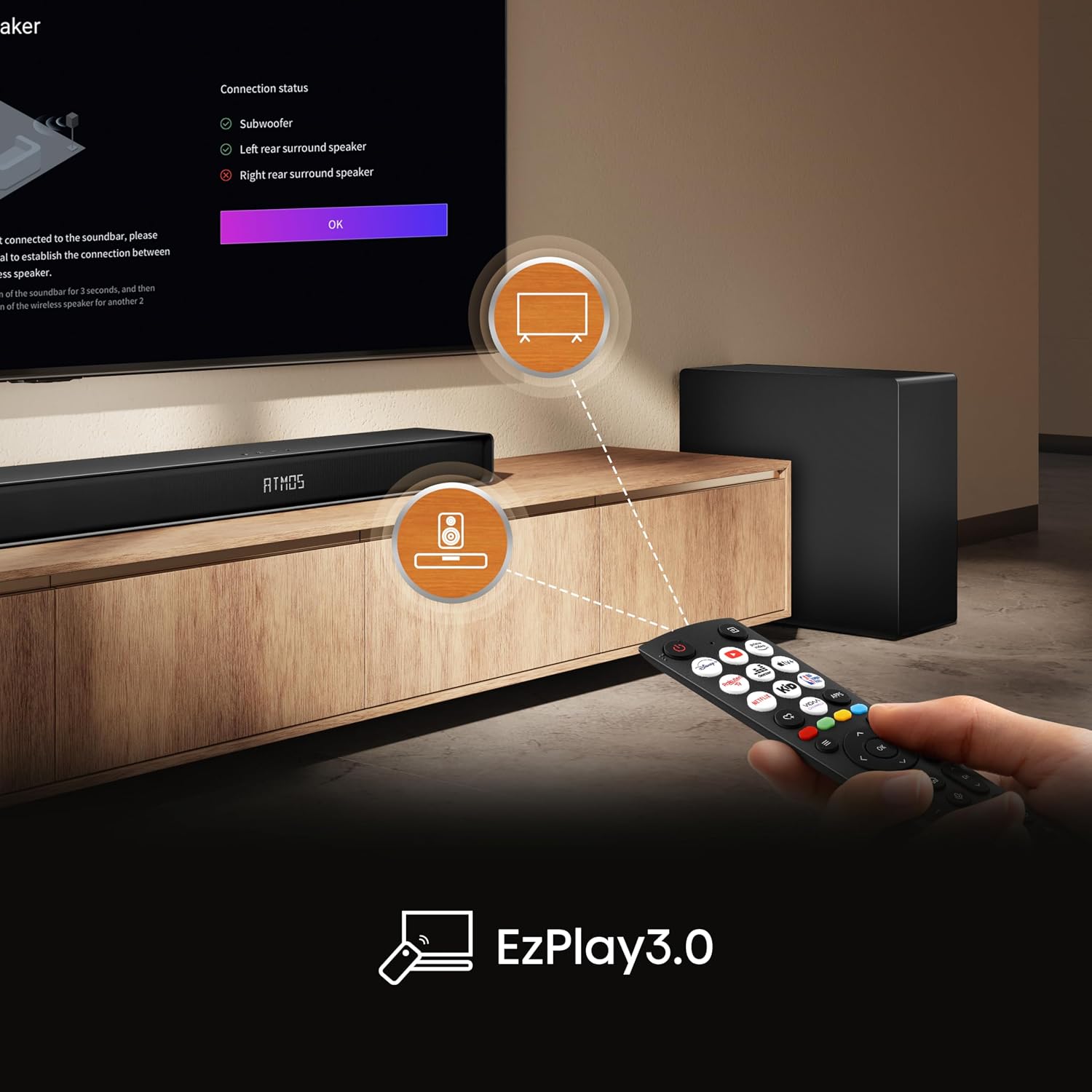 Hisense AX5125H 5.1.2 Channel Soundbar