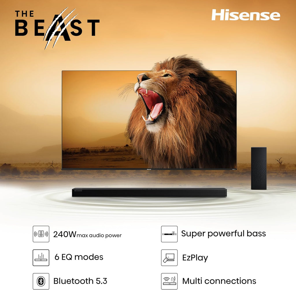 Hisense AX5125H 5.1.2 Channel Soundbar