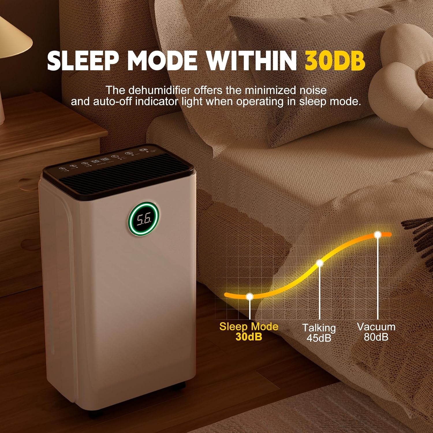 12L/Day Dehumidifier for Home