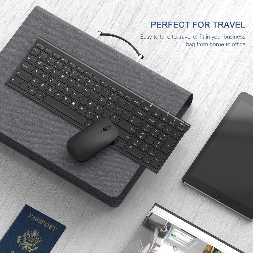 seenda Slim Wireless Keyboard & Mouse Set