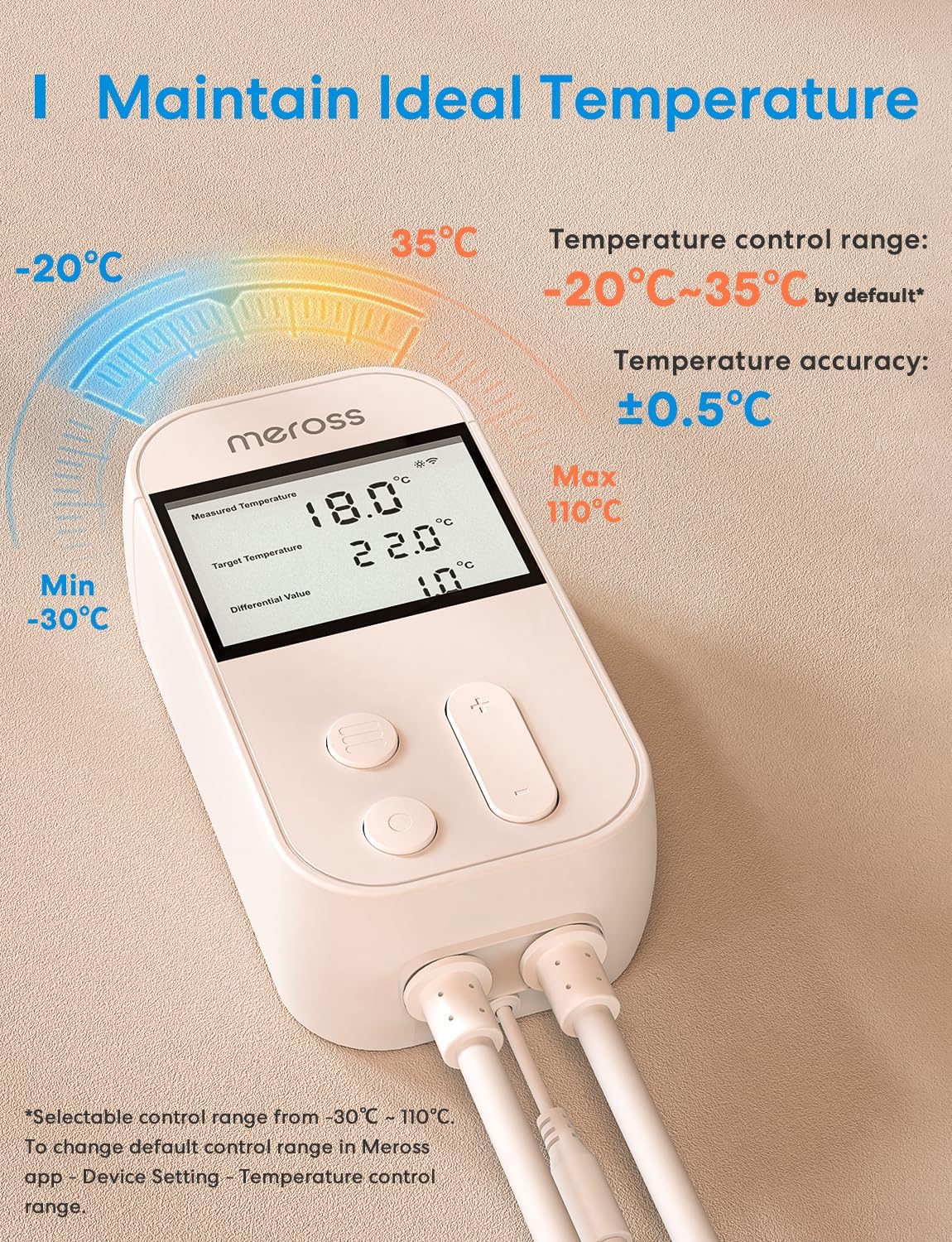 Meross WiFi Smart Thermostat
