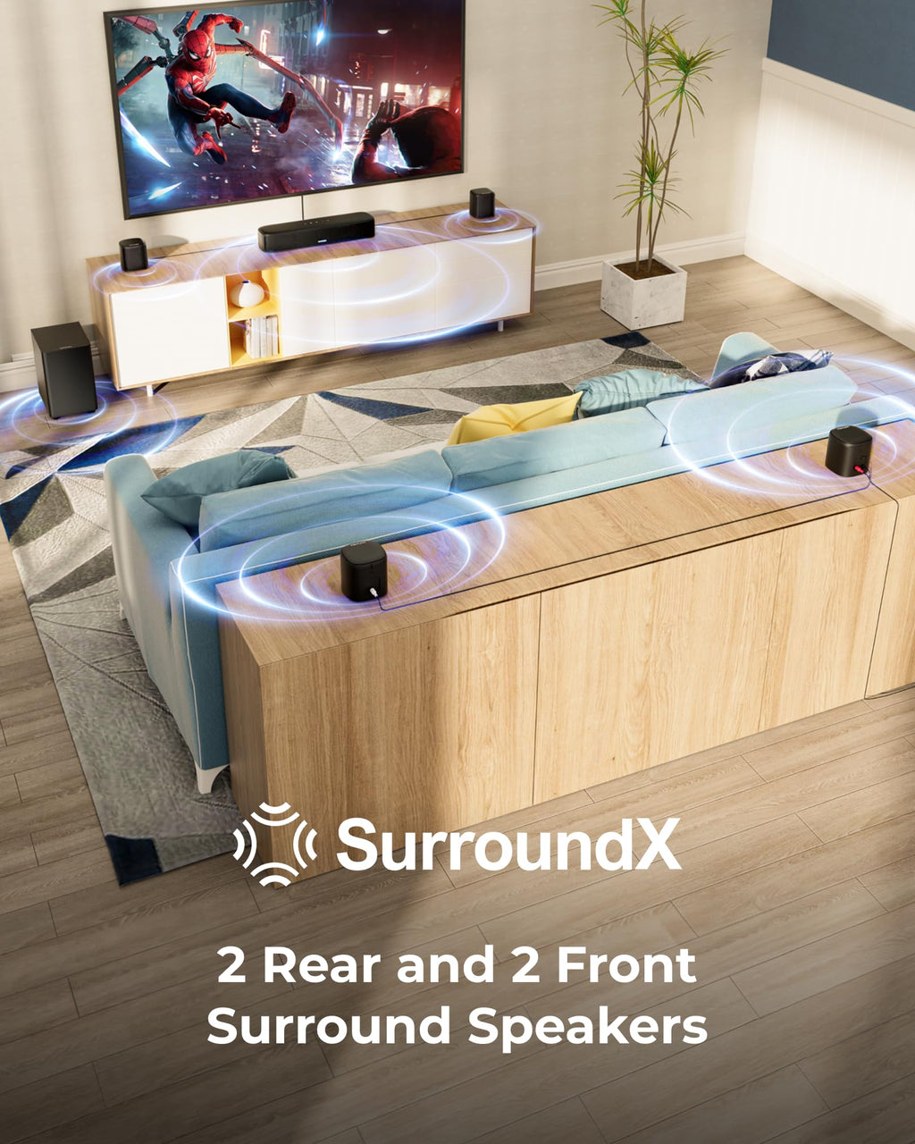 ULTIMEA Soundbar with Wireless Subwoofer