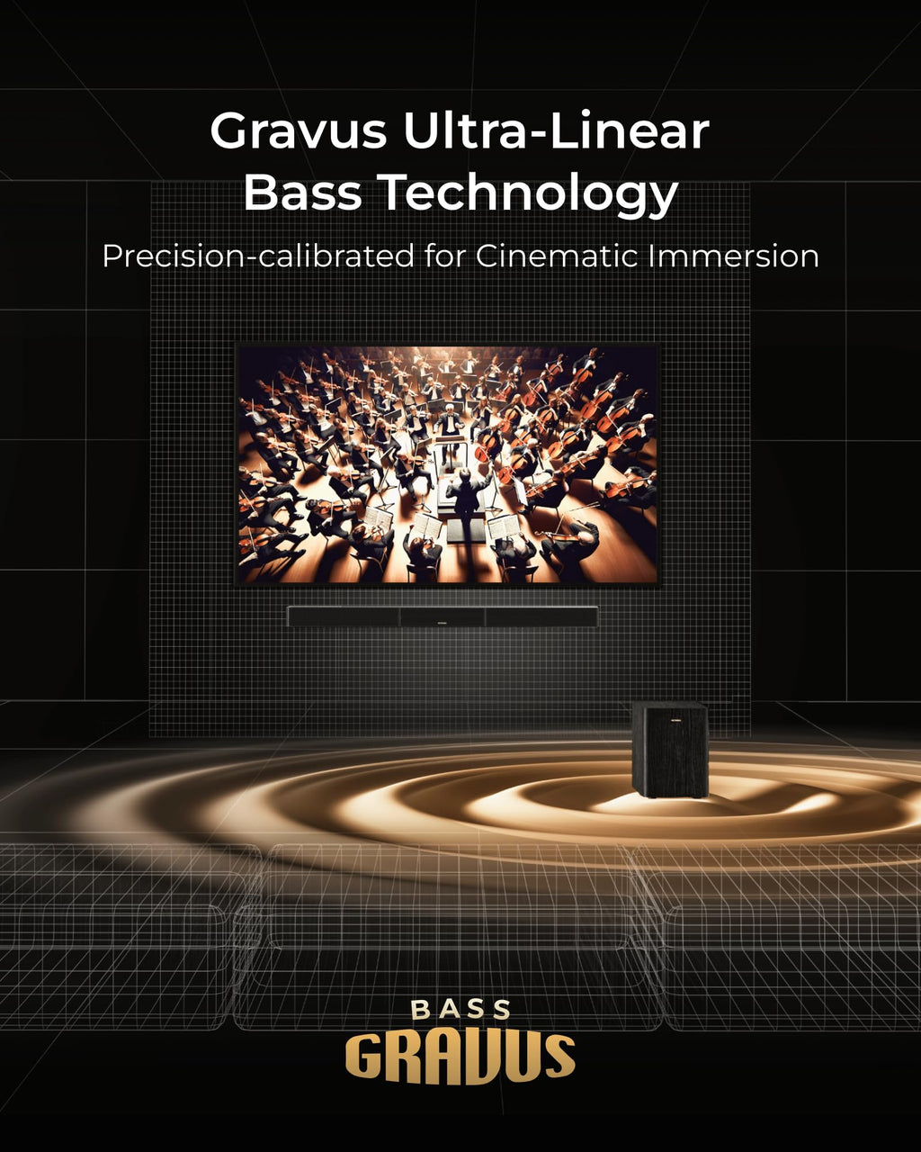 ULTIMEA Soundbar with Wireless Subwoofer