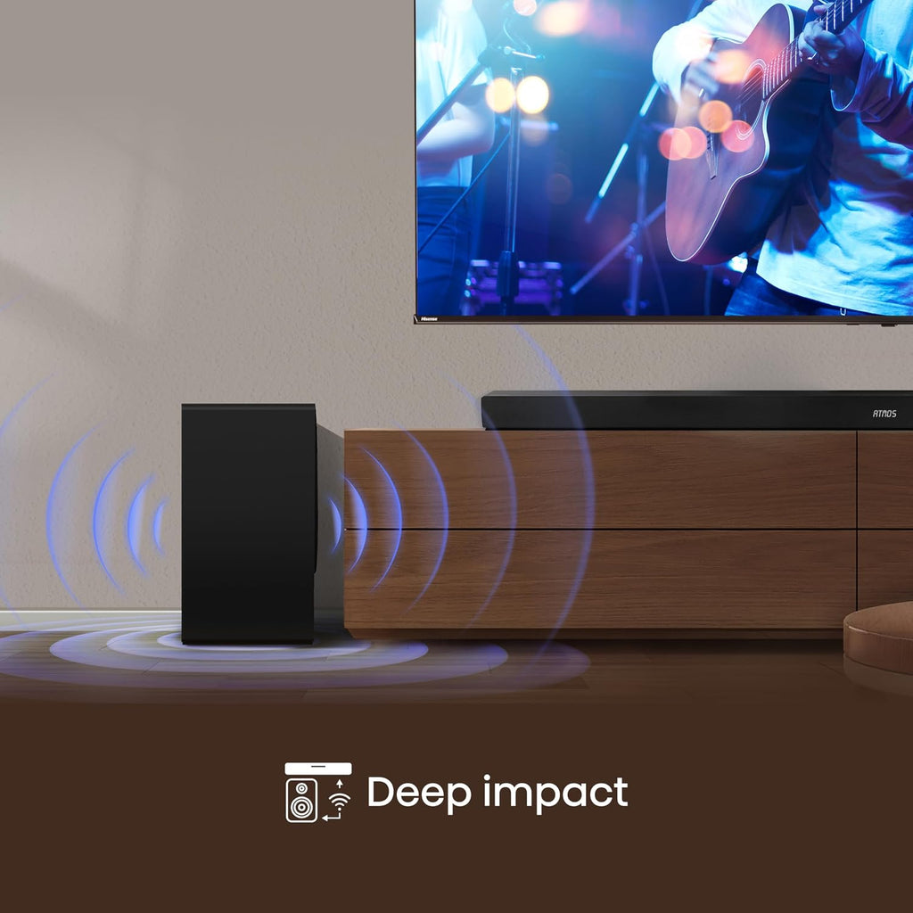Hisense AX5125H 5.1.2 Channel Soundbar