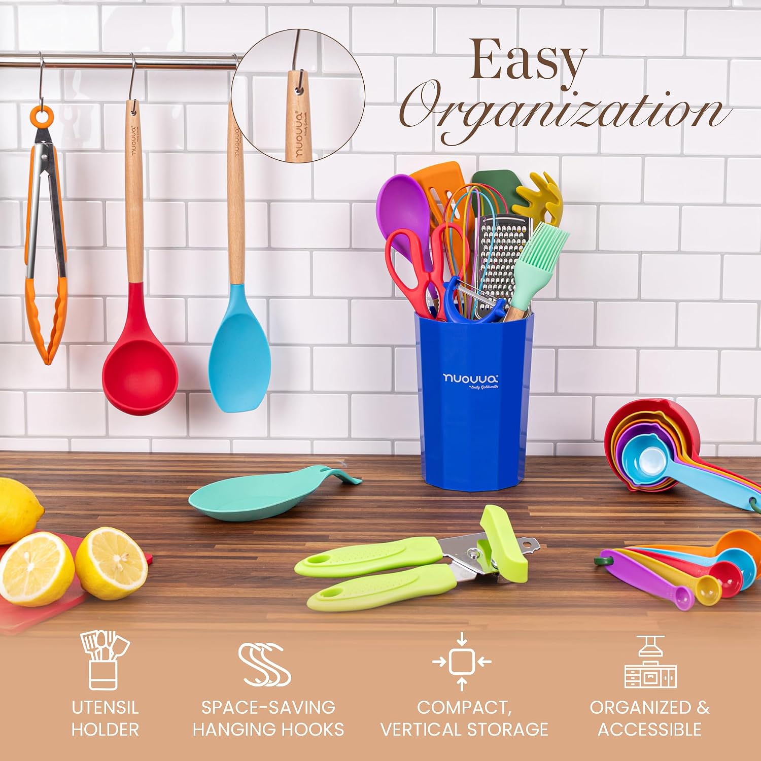 Nuovva Kitchen Utensils Set 35pcs