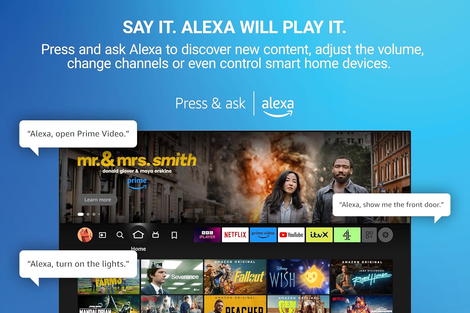 Finlux 50" UHD 4K Fire TV