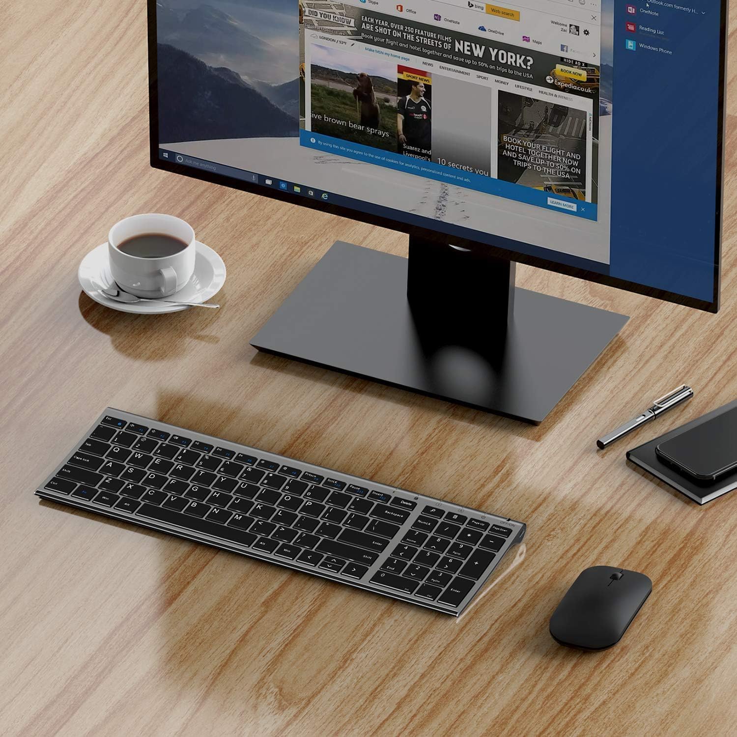seenda Slim Wireless Keyboard & Mouse Set