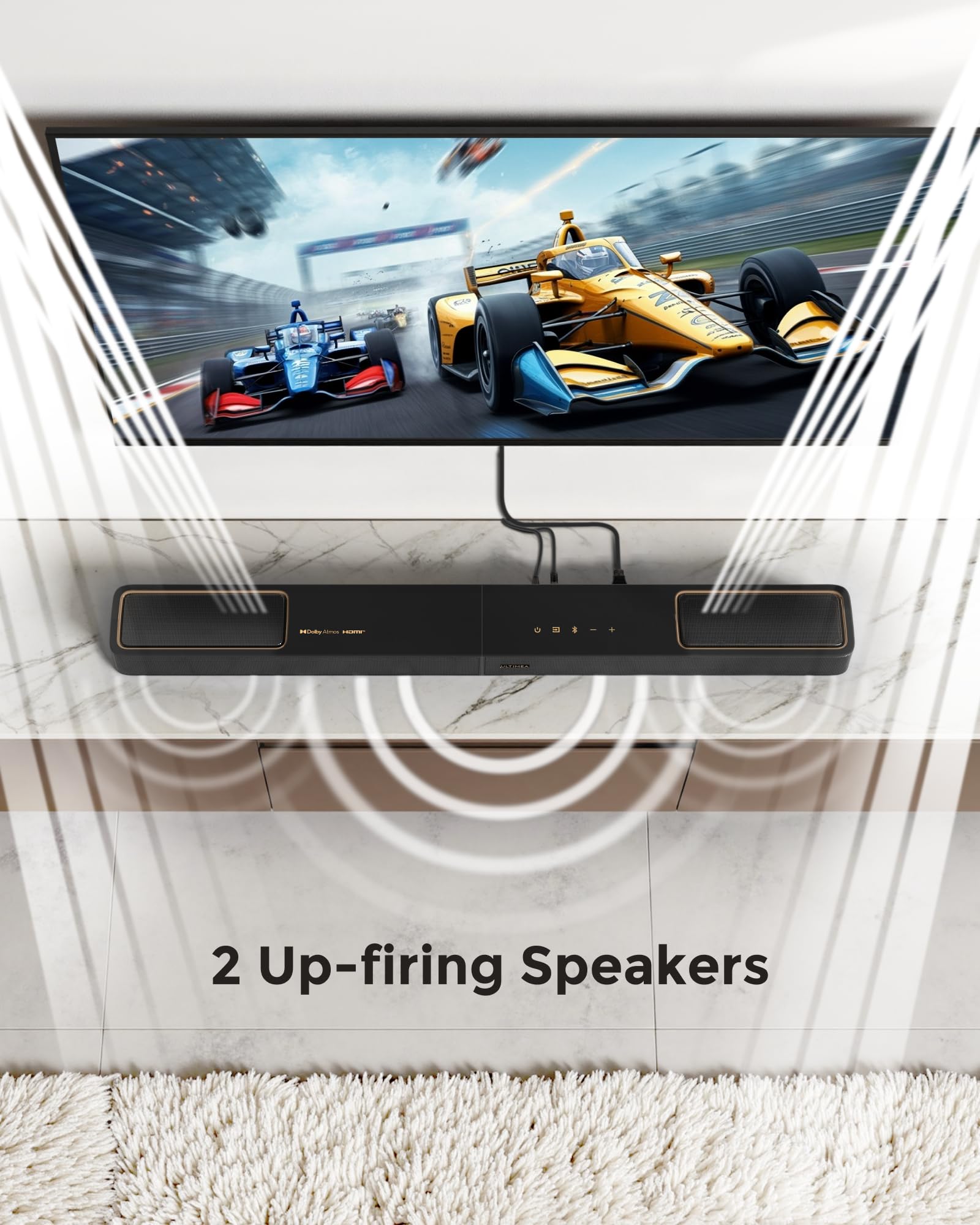 ULTIMEA Soundbar with Wireless Subwoofer