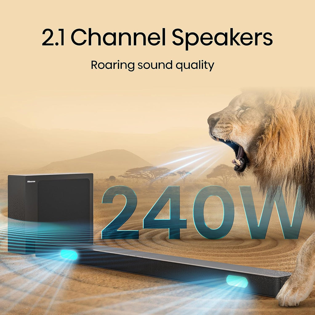 Hisense AX5125H 5.1.2 Channel Soundbar