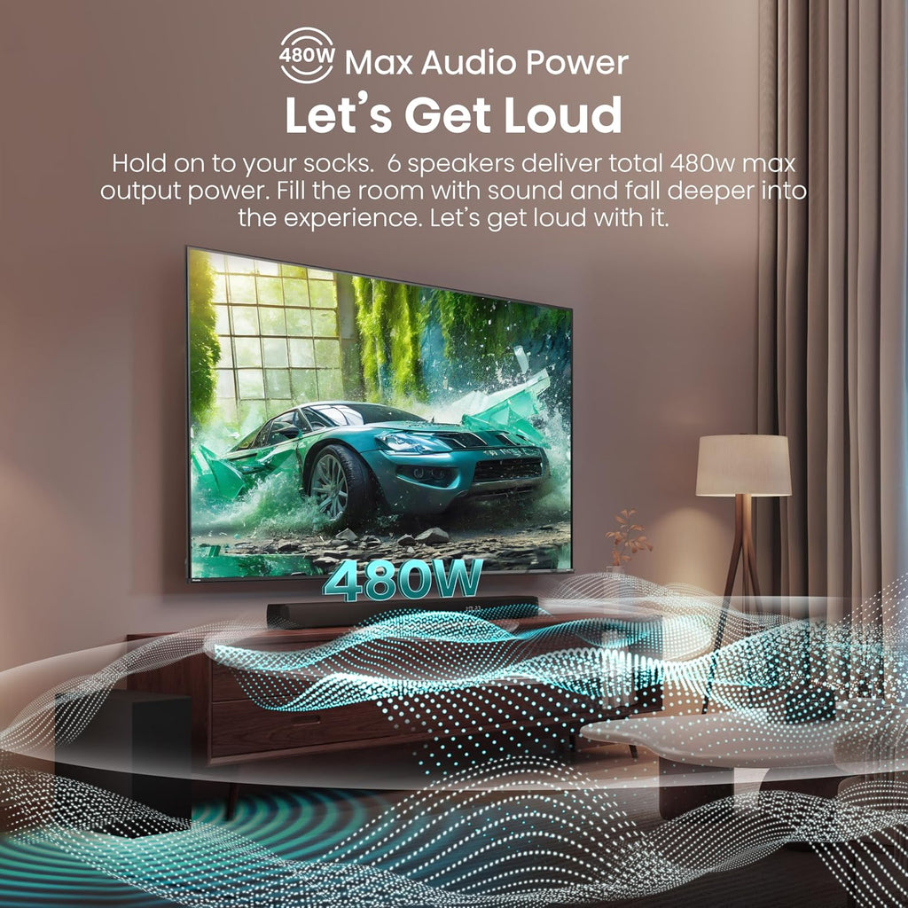 Hisense AX5125H 5.1.2 Channel Soundbar