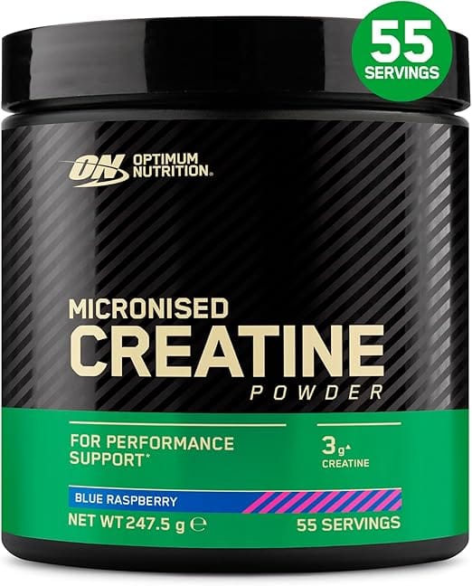 Optimum Nutrition Raspberry Flavour Creatine Monohydrate 247g