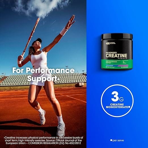 Optimum Nutrition Raspberry Flavour Creatine Monohydrate 247g