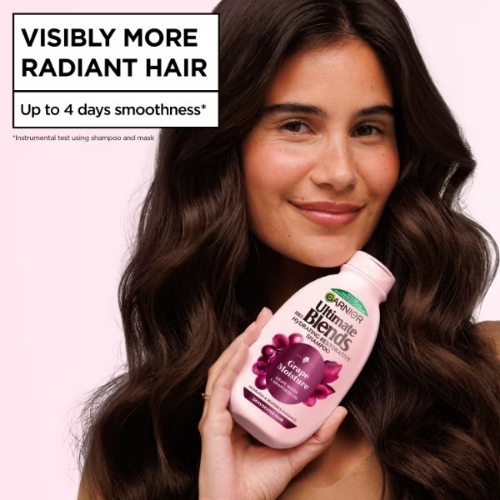 Garnier Ultimate Blends Grape Moisture Shampoo - 300ml