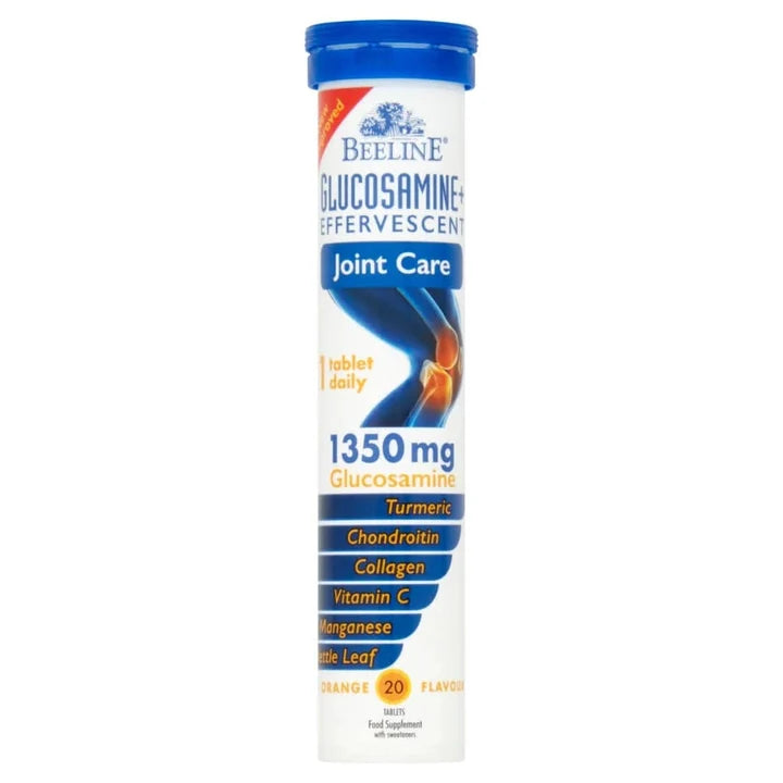 Beeline Glucosamine & Turmeric Effervescent Tablets (20)