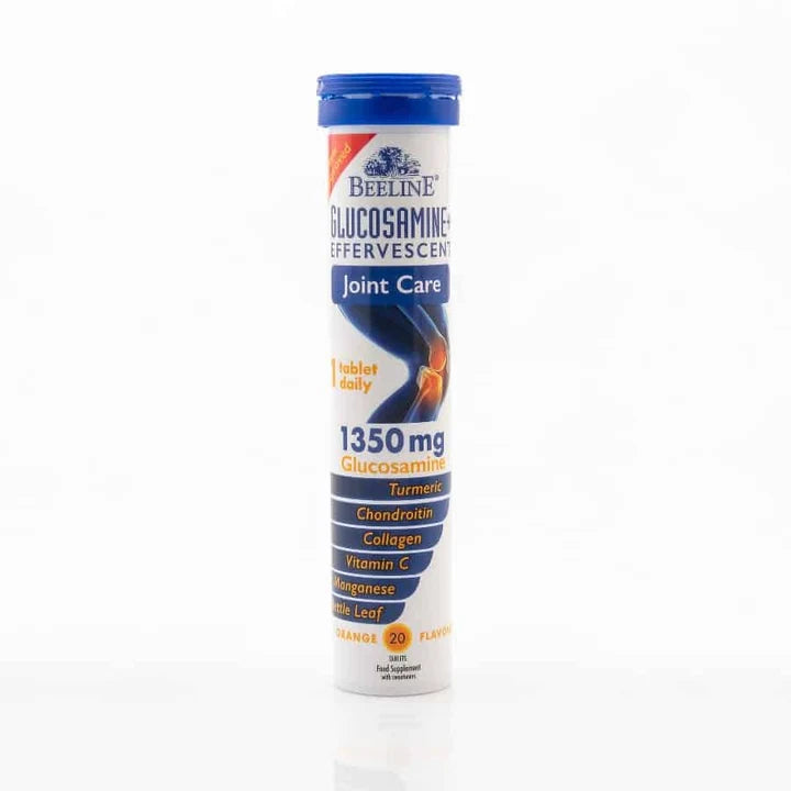 Beeline Glucosamine & Turmeric Effervescent Tablets (20)