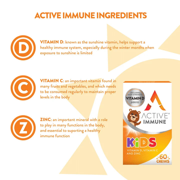 Active Immune For Kids Chewable Tabs (60)