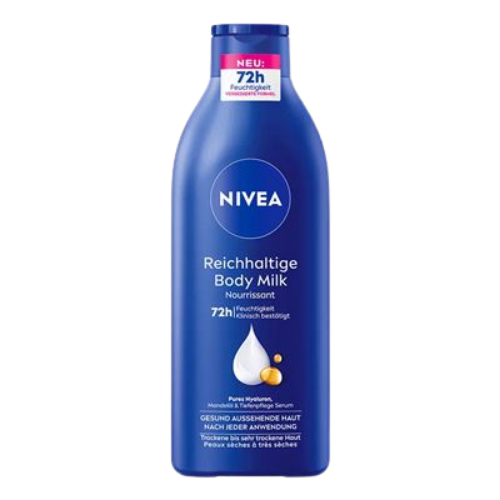 Nivea Rich Nourishing 72h Moisture Body Milk Lotion 400ml