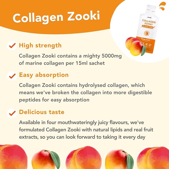 Zooki Marine Collagen Citrus Lime 14 Sachets